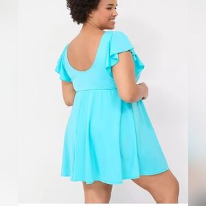 Lane Bryant swim dress sz 22